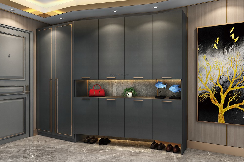 不锈钢门厅全套效果